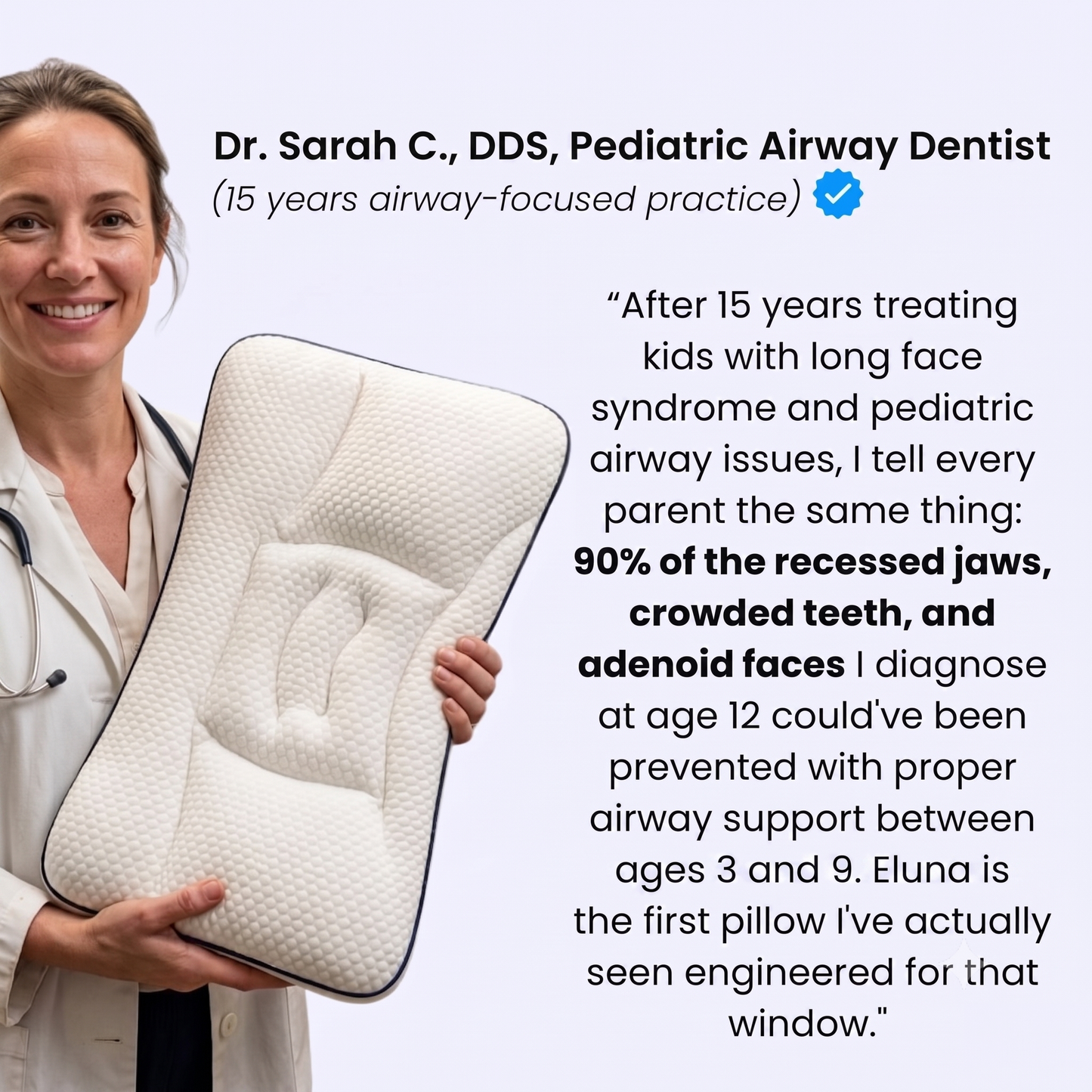 Family Offer Posture Kids Pillow